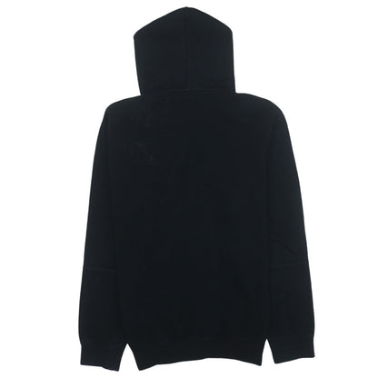 Champion Men's Black Medium Pullover Hoodie Logo Tape Sleeve