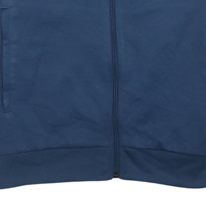 Adidas Men's Blue Full Zip Track Jacket Size M Regular Fit