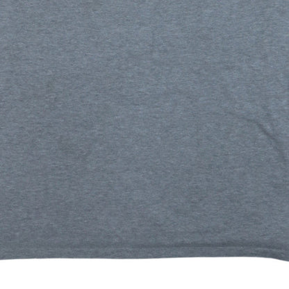 Nike Men's Grey Athletic Fit 'Defend Your Turf' T-Shirt XXL