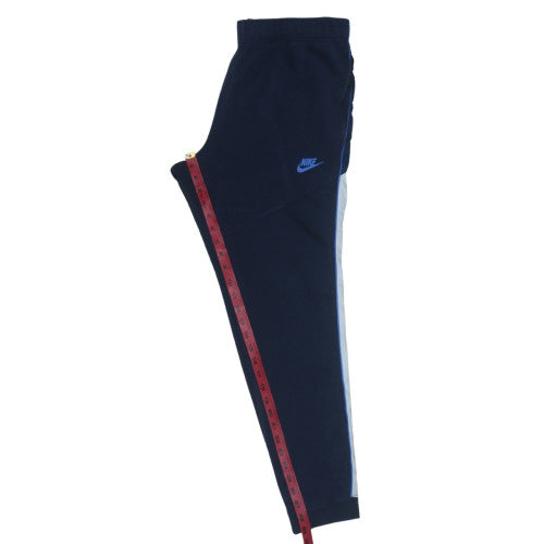 Nike Men's Blue Regular Fit Jogger Trousers Size M
