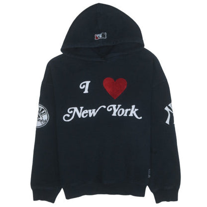 Majestic Women’s Black I Love New York Yankees Hoodie Size M