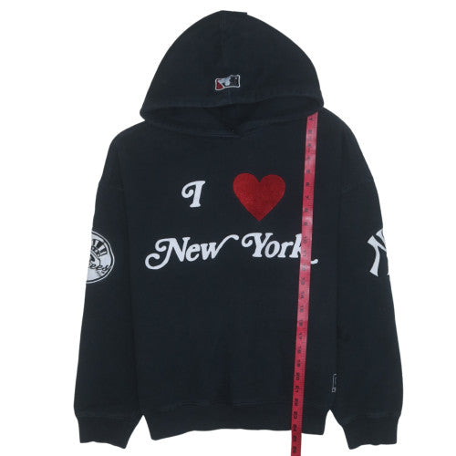 Majestic Women’s Black I Love New York Yankees Hoodie Size M