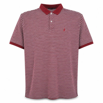 Nautica Men's Red Striped Cotton Polo Shirt 2XLT Big & Tall