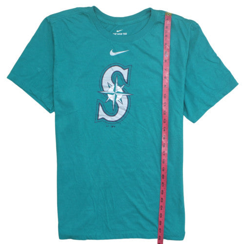 Nike Men's Teal XL Crew Neck Graphic Sports T-Shirt