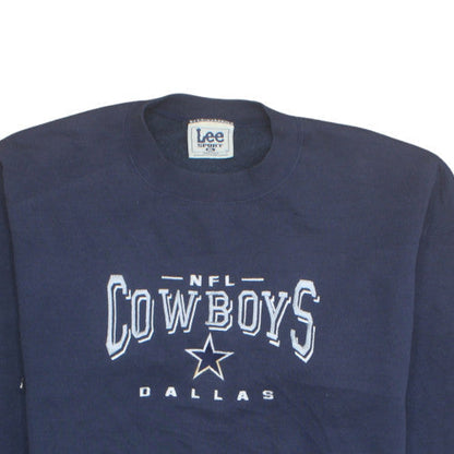 Lee Sport Men's Navy Dallas Cowboys NFL Graphic Sweatshirt XL