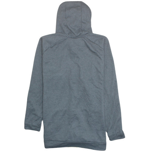 Nike Men's Grey Dri-Fit Full Zip Hoodie 2XL Sportswear