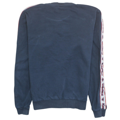 Kappa Men's Blue XL Pullover Sweatshirt Sports Logo Crew Neck