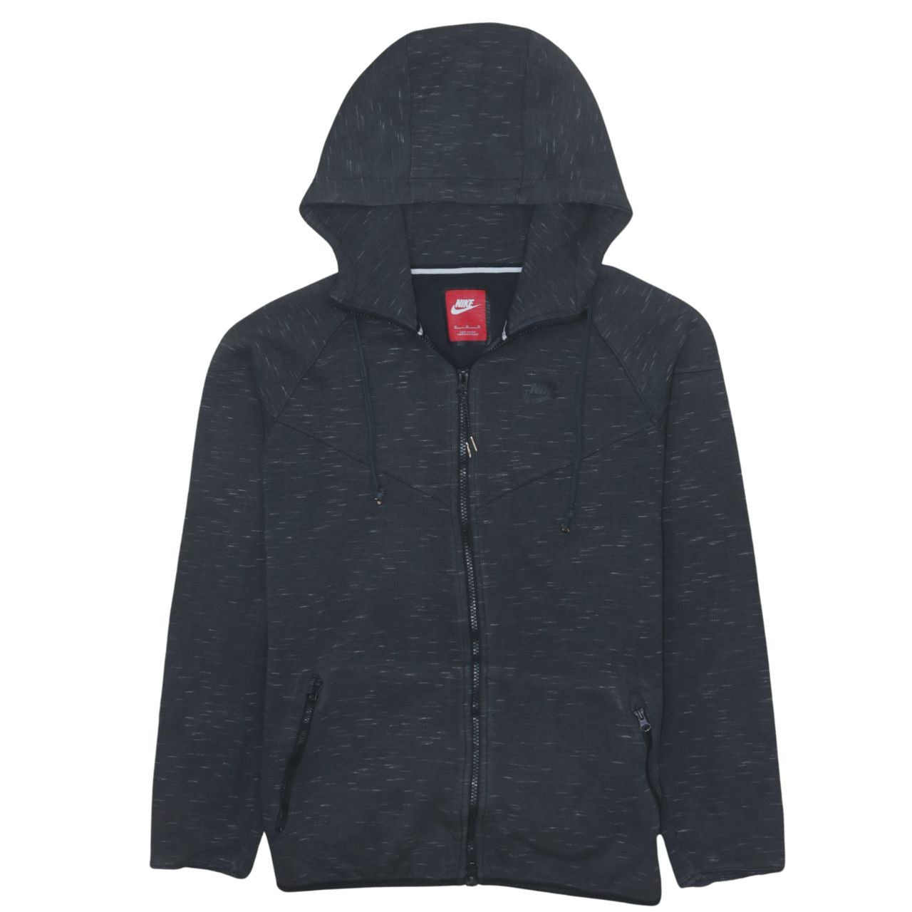 Nike Men's Black Full Zip Hoodie Jacket Size M
