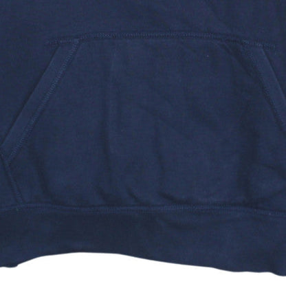 Ralph Lauren Men's Blue Pullover Hoodie M Embroidered Logo