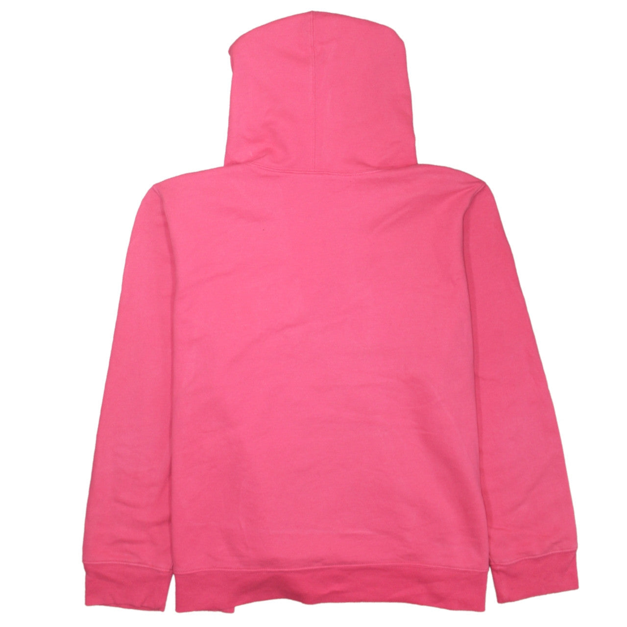 GAP Women Pink Pullover Hoodie XL Cotton Blend Logo Casual