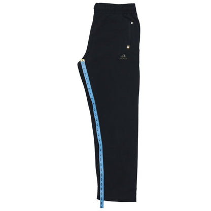 Adidas Women’s Black Fleece Track Pants L Regular Fit Activewear