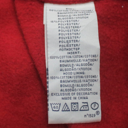 Ralph Lauren Men's Red Full Zip Hoodie 2XL Classic Fleece Jacket