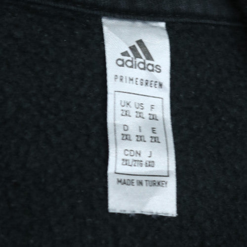 Adidas Mens Black 2XL Pullover Hoodie Sports Fleece