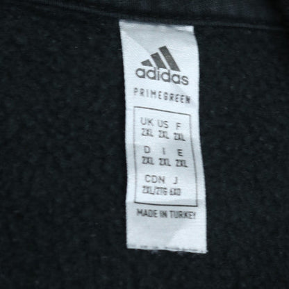 Adidas Mens Black 2XL Pullover Hoodie Sports Fleece