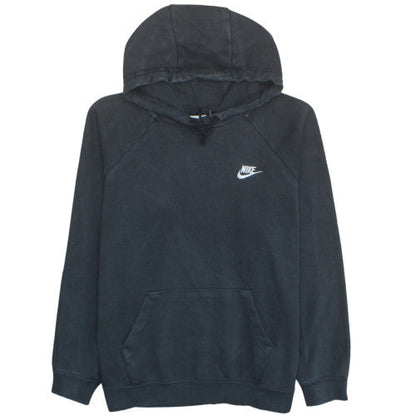 Nike Women's Black Pullover Hoodie XL with Logo Detail