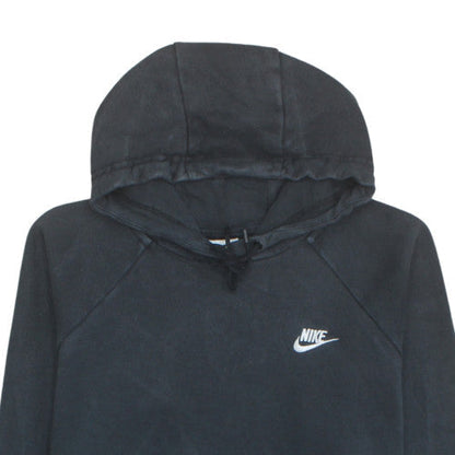 Nike Women's Black Pullover Hoodie XL with Logo Detail