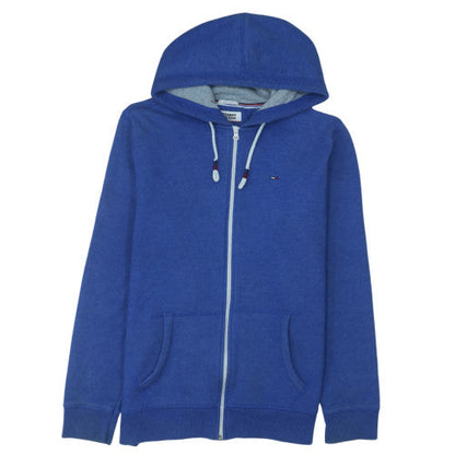 Tommy Jeans Men's Blue 2XL Full Zip Hoodie