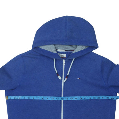 Tommy Jeans Men's Blue 2XL Full Zip Hoodie