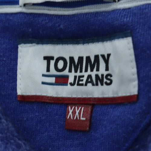 Tommy Jeans Men's Blue 2XL Full Zip Hoodie