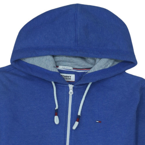 Tommy Jeans Men's Blue 2XL Full Zip Hoodie