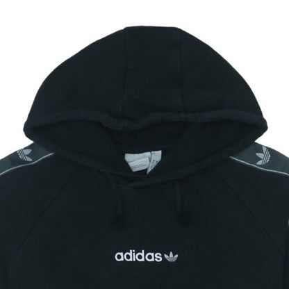 adidas Mens Black Pullover Hoodie Size M Sports Fleece Sweatshirt