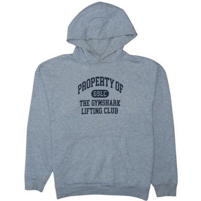 Gymshark Men's Grey Pullover Hoodie M Sports Training Sweatshirt