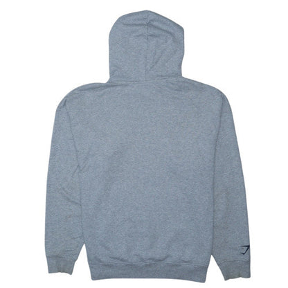 Gymshark Men's Grey Pullover Hoodie M Sports Training Sweatshirt