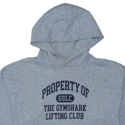 Gymshark Men's Grey Pullover Hoodie M Sports Training Sweatshirt