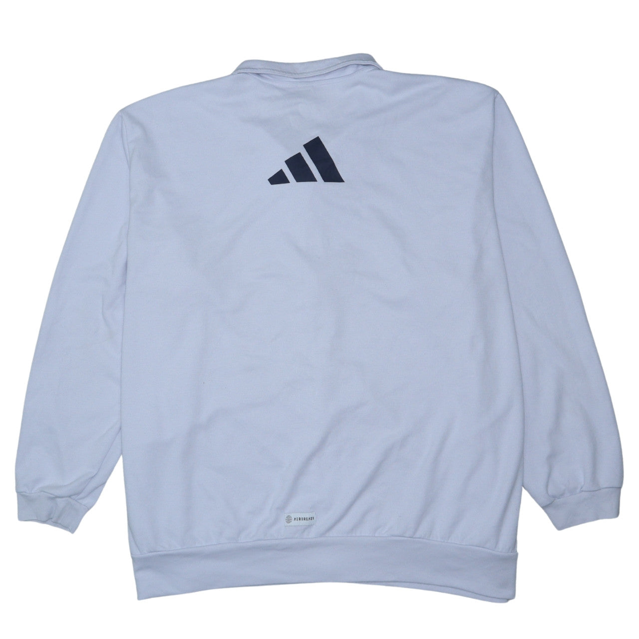 Adidas Men's White 4XL Track Jacket Full Zip Lightweight Activewear