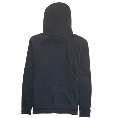 Tommy Hilfiger Men's Black Pullover Hoodie L Classic Logo Sweatshirt