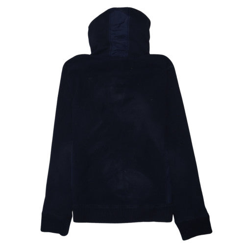 Tommy Hilfiger Men's Blue Full Zip Hoodie 2XL Vintage Fit