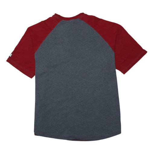 Walt Disney World Women’s Grey Red Raglan Mickey T-Shirt XL