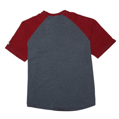 Walt Disney World Women’s Grey Red Raglan Mickey T-Shirt XL