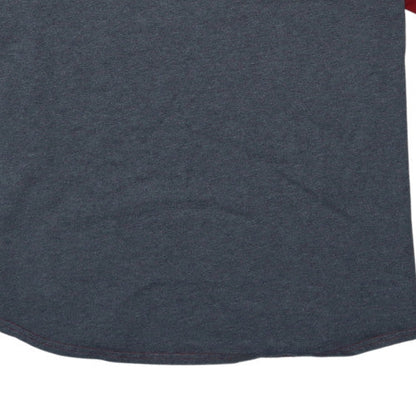 Walt Disney World Women’s Grey Red Raglan Mickey T-Shirt XL