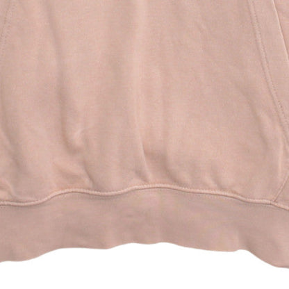 Nike Women’s Beige Pullover Hoodie M Relaxed Fit Fleece Lined Sweatshirt