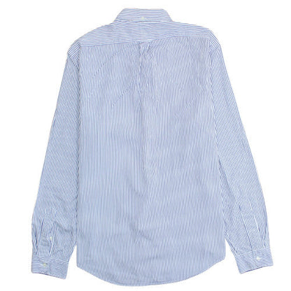 Polo Ralph Lauren Men's Blue Striped Slim Fit Long Sleeve Shirt Size L