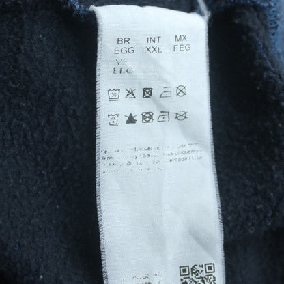 Hugo Boss Men’s Blue 2XL Pullover Sweatshirt Logo Fleece