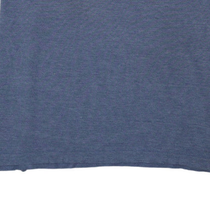 Chaps Men's Blue Short Sleeve Classic Fit Cotton Polo Shirt Size L