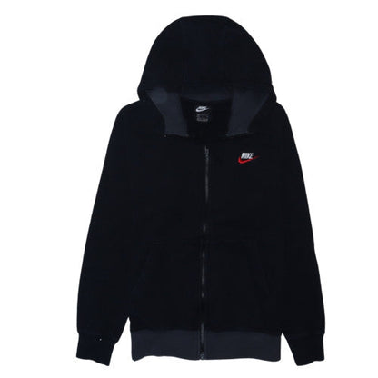 Nike Men's Black Full Zip Hoodie Size S Fleece Sportswear
