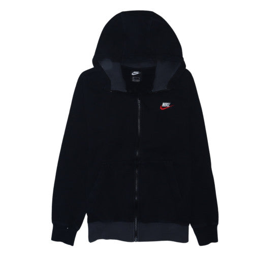Nike Men's Black Full Zip Hoodie Size S Fleece Sportswear