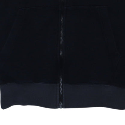 Nike Men's Black Full Zip Hoodie Size S Fleece Sportswear