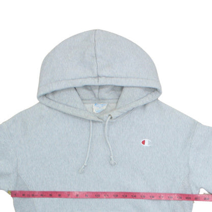 Champion Womens Grey Hoodie Size M Reverse Weave Pullover