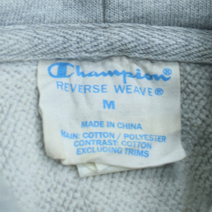 Champion Womens Grey Hoodie Size M Reverse Weave Pullover