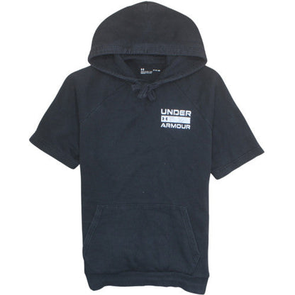 Under Armour Men’s Black Short Sleeve Pullover Hoodie Size M