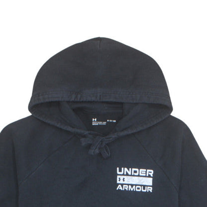 Under Armour Men’s Black Short Sleeve Pullover Hoodie Size M