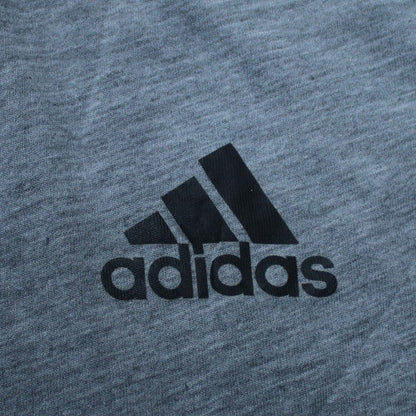 Adidas Men's Grey 2XL Crew Neck Short Sleeve Sports T-Shirt