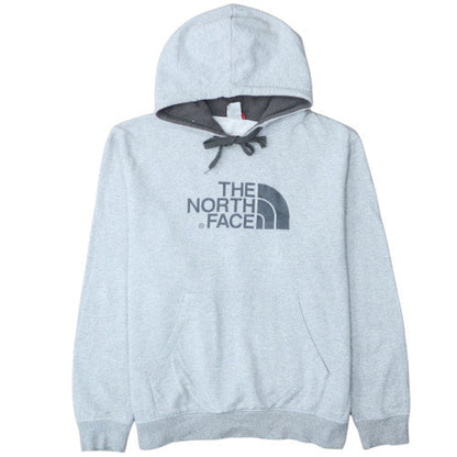 The North Face Men's Grey XL Pullover Hoodie Fleece Outdoor Sweatshirt