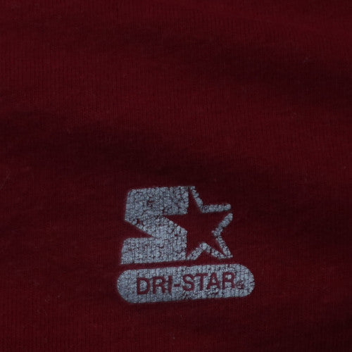 Starter Dri-Star Men’s Red V-Neck Short Sleeve 2XL T-Shirt