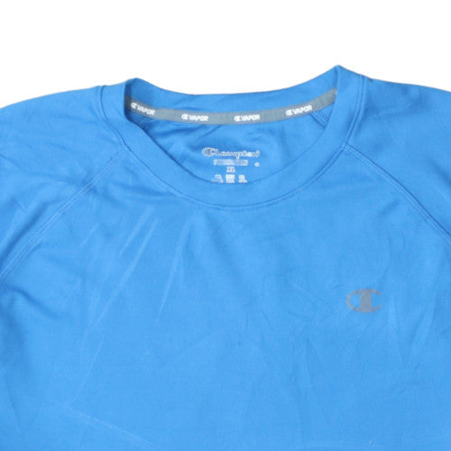 Champion Men's Blue XL Athletic T-Shirt Lightweight Moisture Wicking