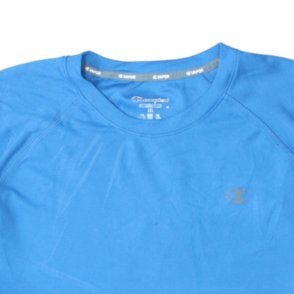 Champion Men's Blue XL Athletic T-Shirt Lightweight Moisture Wicking